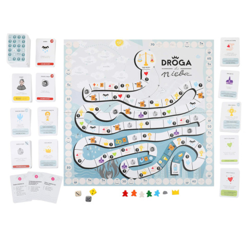 5x Droga do Nieba - gra planszowa 5x Droga do Nieba - gra planszowa
