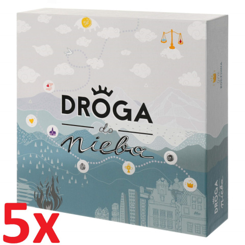 5x Droga do Nieba - gra planszowa 5x Droga do Nieba - gra planszowa