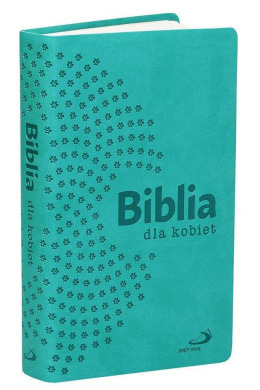 Biblia dla kobiet z paginatorami, turkusowa