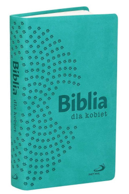 Biblia dla kobiet z paginatorami, turkusowa