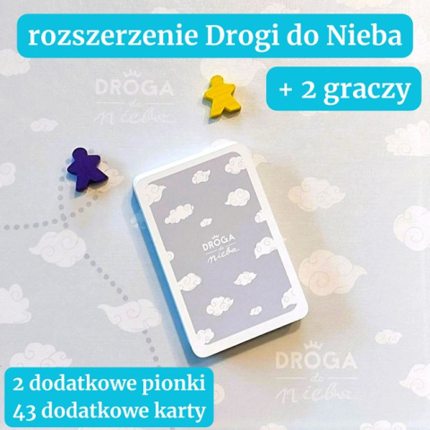Droga do nieba gra planszowa + rozszerzenie do 7 graczy Droga do nieba gra planszowa + rozszerzenie do 7 graczy
