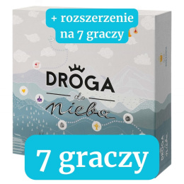 Droga do nieba gra planszowa + rozszerzenie do 7 graczy