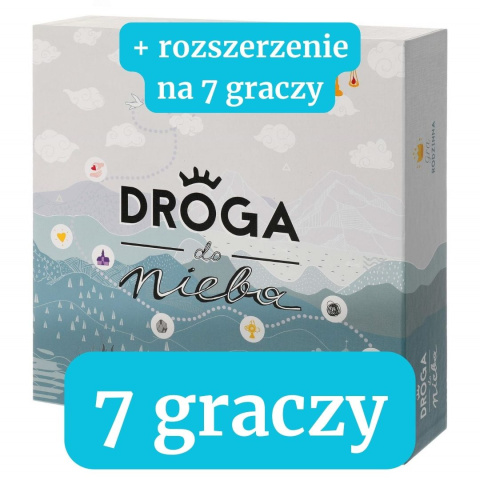 Droga do nieba gra planszowa + rozszerzenie do 7 graczy Droga do nieba gra planszowa + rozszerzenie do 7 graczy