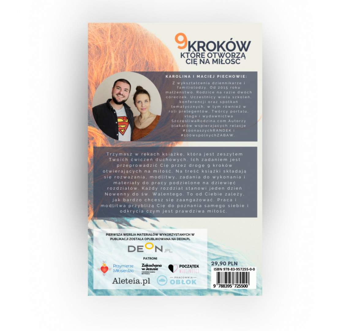 Dziewięć kroków, które otworzą Cię na Miłość | Nowenna do św. Walentego | Zeszyt ćwiczeń duchowych Dziewięć kroków, które otworzą Cię na Miłość | Nowenna do św. Walentego | Zeszyt ćwiczeń duchowych
