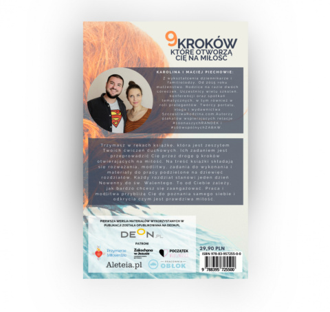 Dziewięć kroków, które otworzą Cię na Miłość | Nowenna do św. Walentego | Zeszyt ćwiczeń duchowych Dziewięć kroków, które otworzą Cię na Miłość | Nowenna do św. Walentego | Zeszyt ćwiczeń duchowych