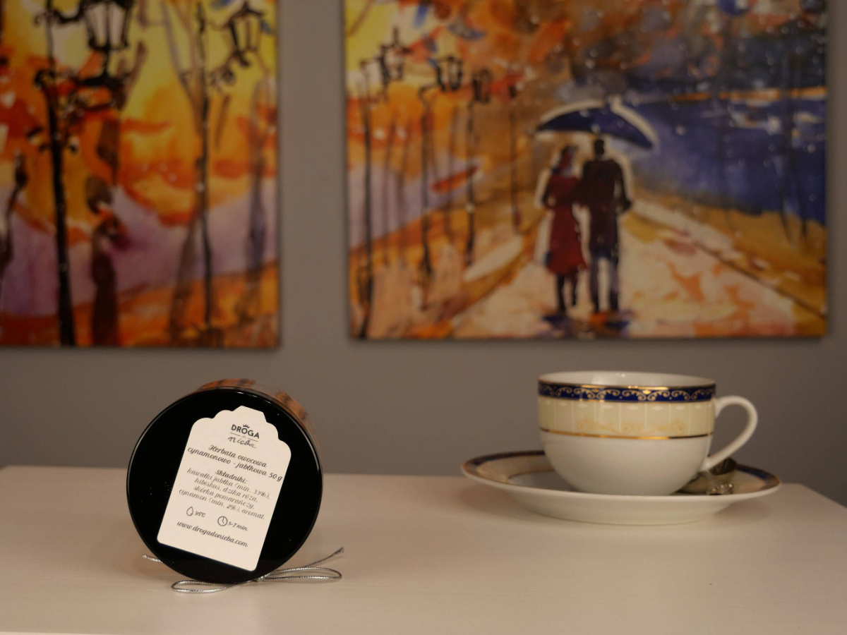 Herbata owocowa cynamonowo - jabłkowa 50 g Herbata owocowa cynamonowo - jabłkowa 50 g