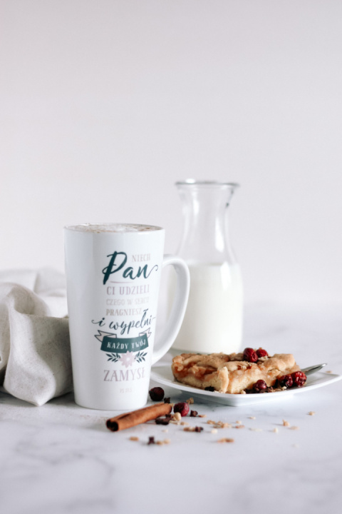 Kubek wysoki latte - Niech Pan ci udzieli Kubek wysoki latte - Niech Pan ci udzieli