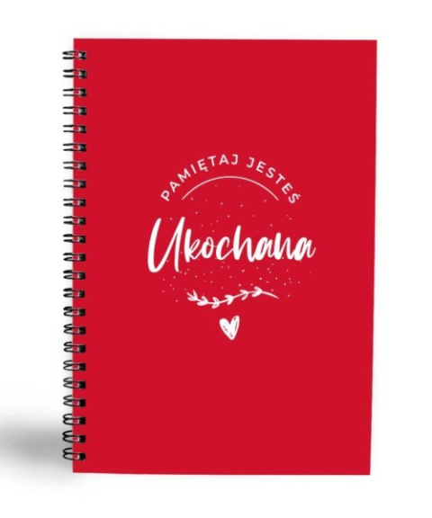 Mój dziennik - Ukochana (czerwony) Mój dziennik - Ukochana (czerwony)
