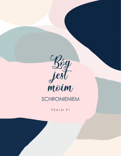 Obraz na płótnie - Bóg jest moim schronieniem Obraz na płótnie - Bóg jest moim schronieniem