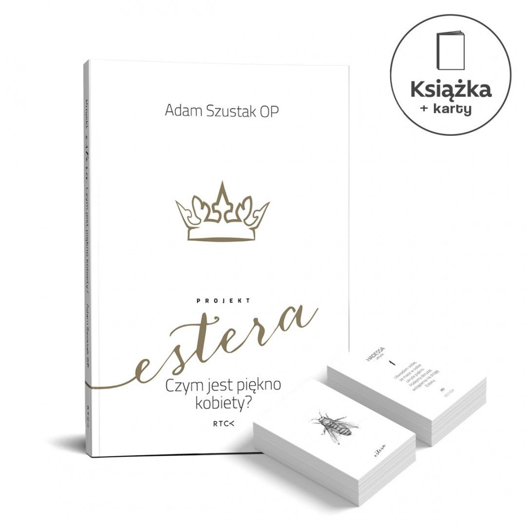 Projekt Estera - Adam Szustak OP - książka + karty Projekt Estera - Adam Szustak OP - książka + karty