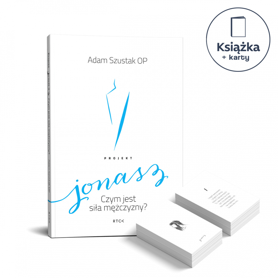 Projekt Jonasz - Adam Szustak OP - książka + karty Projekt Jonasz - Adam Szustak OP - książka + karty