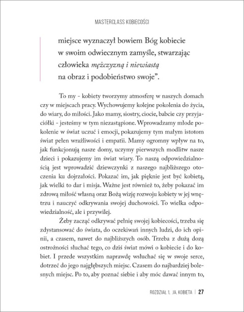 Masterclass kobiecości - Ewelina Chełstowska Masterclass kobiecości - Ewelina Chełstowska