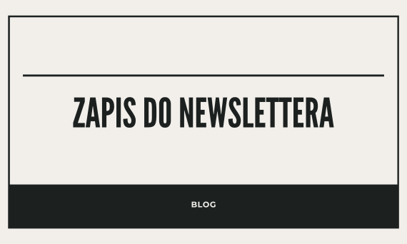 Zapis do newslettera